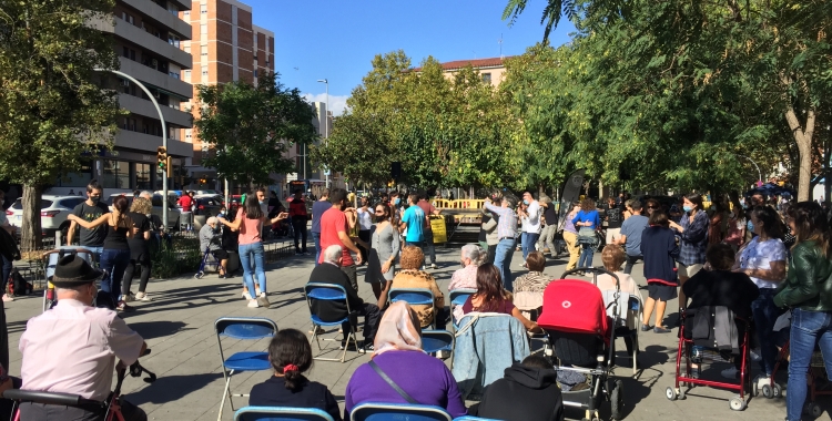 Imatge dels Swing Copats fent la seva exihibició | Ràdio Sabadell